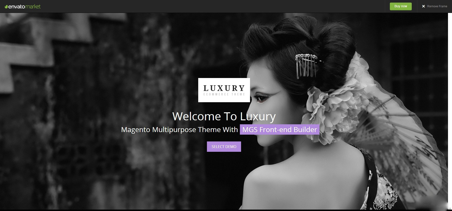 Luxury高端时尚magento主题模板